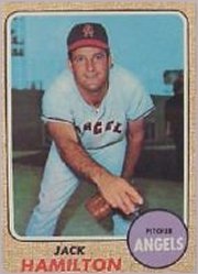1968 Topps Baseball Cards      193     Jack Hamilton